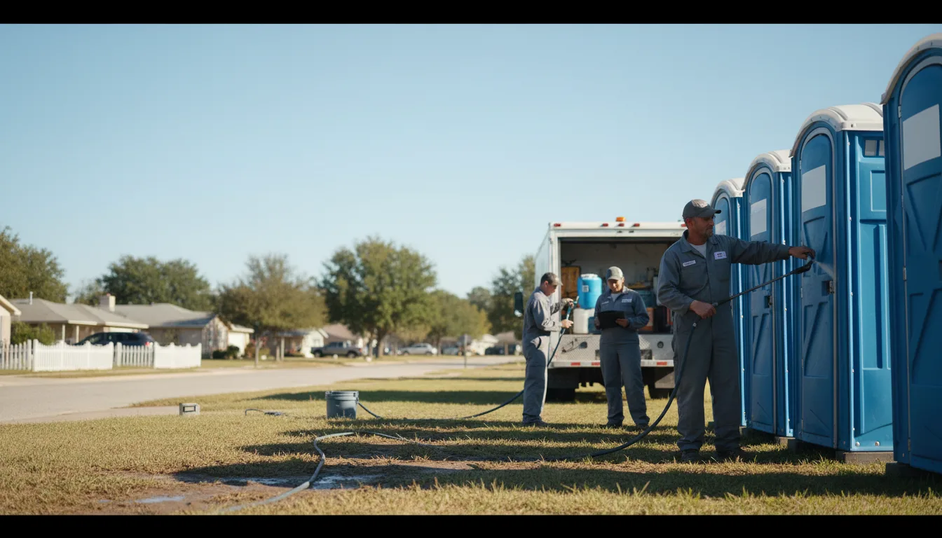 Long-Term Portable Toilet Rental in Wayland, IA near me